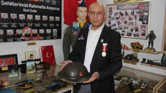 Gazinin müzesinde gurur ve hüzün bir arada