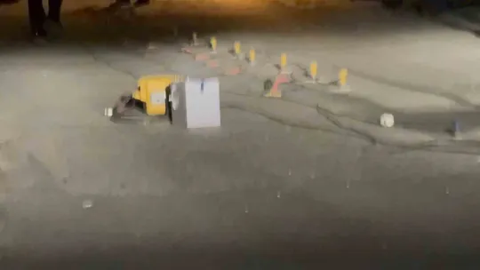 Gebze'de zeminin tomografisi santim santim çekiliyor