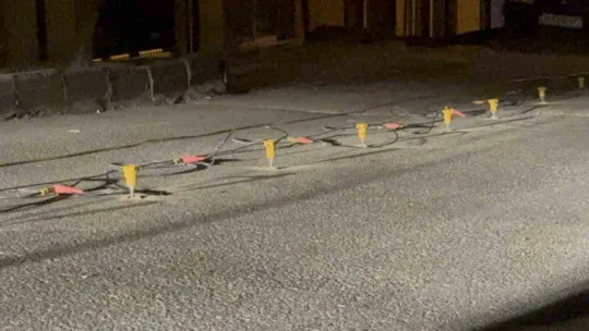 Gebze'de zeminin tomografisi santim santim çekiliyor