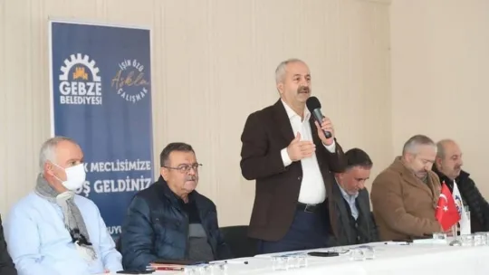 Gebze'de halk meclisi toplandı