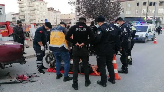 Gebze'de korkutan kaza!