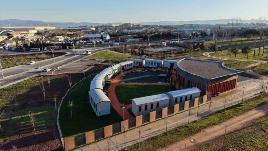 Lokomotif Çocuk Köyü'nde sona doğru