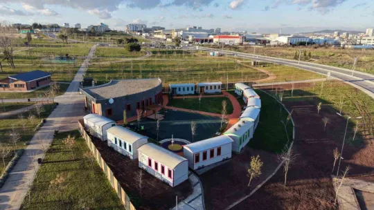 Lokomotif Çocuk Köyü'nde sona doğru