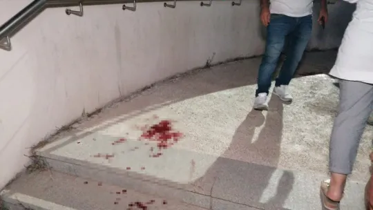 Kentin göbeğinde çıkan tartışma kanlı bitti