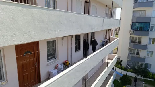 Komşuda korkunç olay