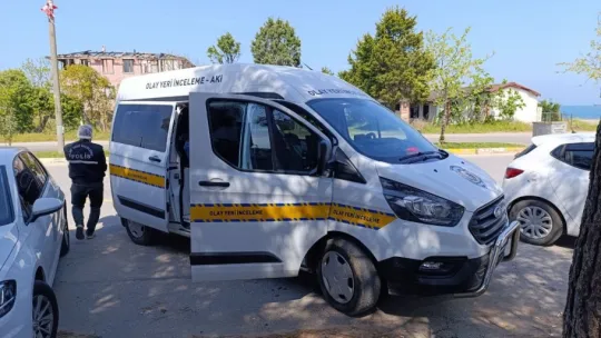 Komşuda korkunç olay