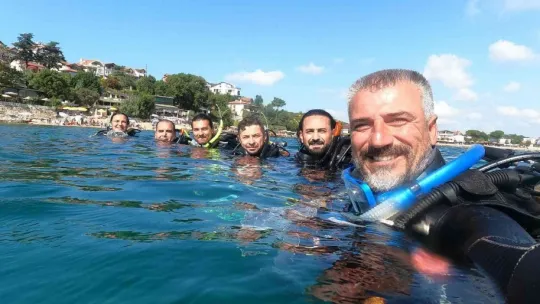 Geleceğin dalgıçlarının nefes kesen eğitimi