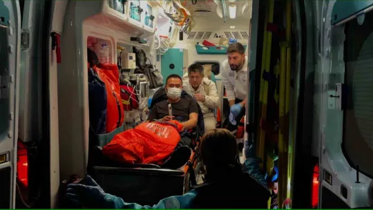 Gemiden tahliye edilen 25 personel Kocaeli'ye getirildi