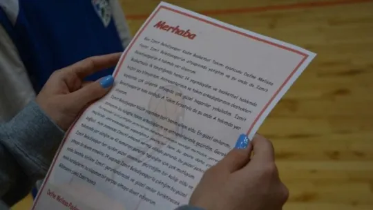 Genç basketbolcudan minik sporculara özel mektup!
