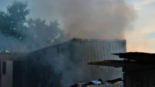 Geri dönüşüm deposunda yangın çıktı!