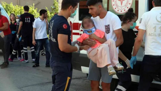 Halk otobüsünde dehşeti yaşadılar: 15 yaralı