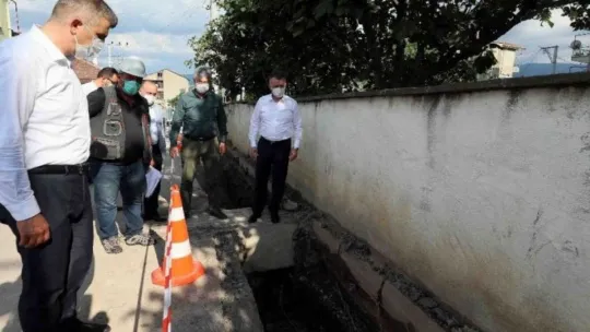 Gölcük Hamidiye Köyü'ne doğalgaz geliyor
