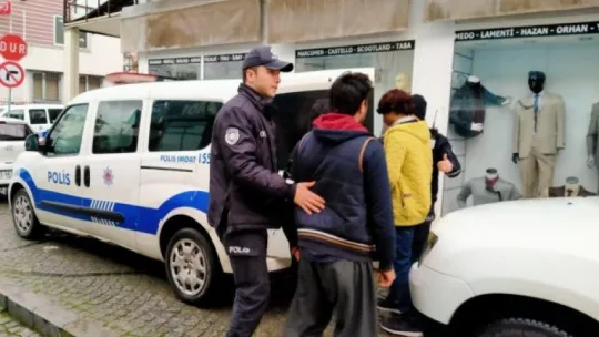 Gölcük'te Afgan göçmenler yakalandı!