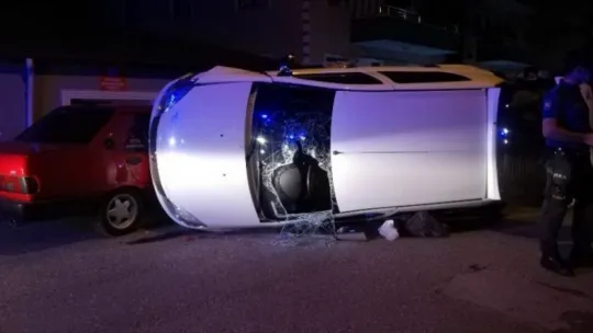 Gölcük'te feci kaza!