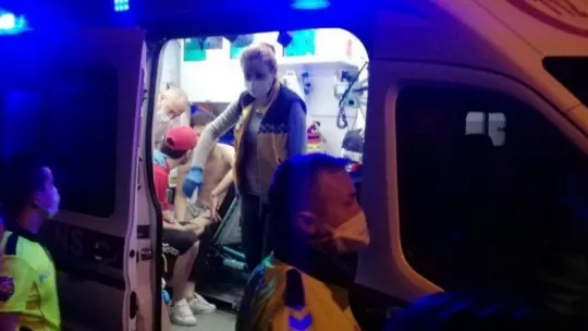 Gölcük'te feci kaza!