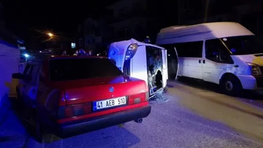 Gölcük'te feci kaza!