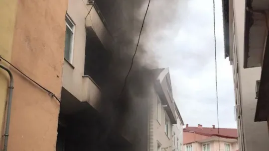 Gölcük'te yangın!