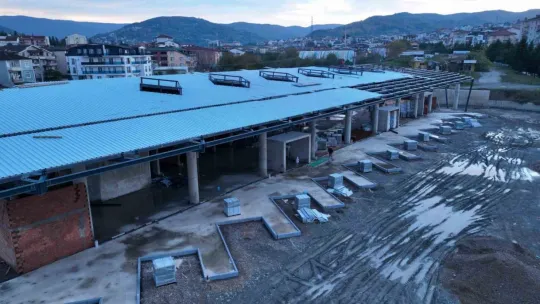 Gölcük Yeni Şehirlerarası Otobüs Terminali inşaatı hızla devam ediyor