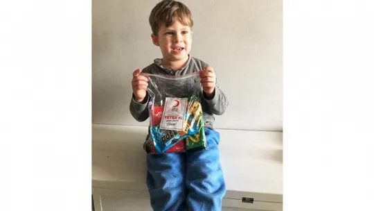 Gölcük'te evden çıkamayan çocuklar unutulmadı!