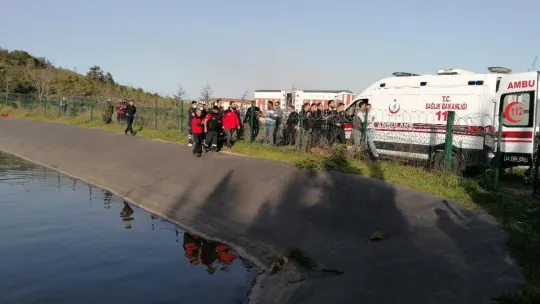 Gölete düşen çocuğun cansız bedenine ulaşıldı