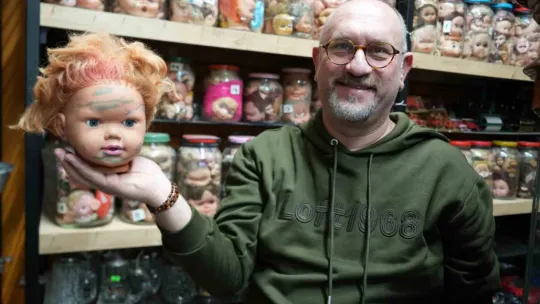 Görenleri ürküten sıra dışı koleksiyon