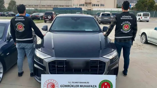Gümrük muhafaza ekipleri 187 milyon liralık araçlara el koydu