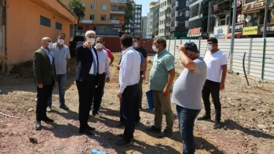 Gündoğdu Pişmaniyeciler Meydanında çalışmaları inceledi!