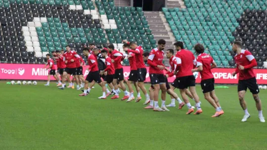 Gürcistan Milli Takımı, Türkiye maçı hazırlıklarını tamamladı