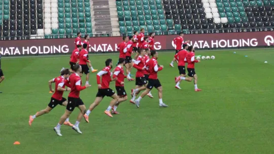 Gürcistan Milli Takımı, Türkiye maçı hazırlıklarını tamamladı