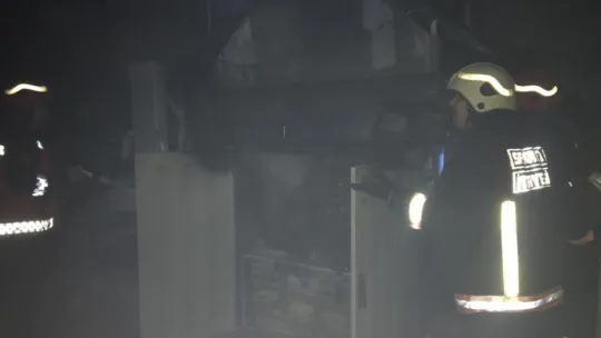 Sakarya'daki halı fabrikasında yangın çıktı