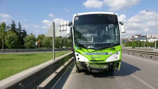 Kocaeli'de korkutan kaza: Yaralılar var