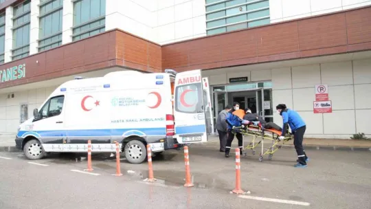 Hasta nakil ambulansları görev başında
