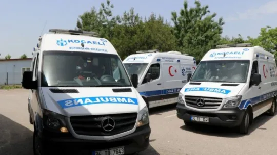 Hasta nakil hizmeti bayramda da görev başında