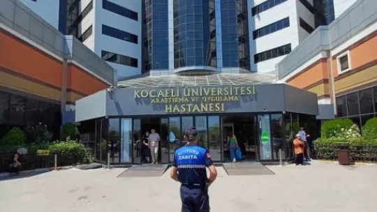 Hastanede yatan hastaya zabıta ekipleri kayıtsız kalmadı