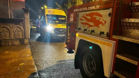 Kocaeli'de hava almayan kömür sobası patladı: Yaralılar var