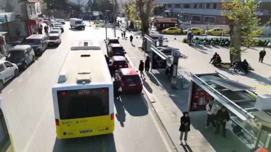 Havadan ceza yağdı: 104 araca 103 bin lira ceza kesildi