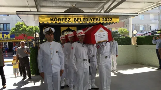 Hayatını kaybeden emekli albay askeri törenle uğurlandı