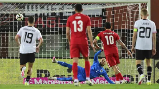 A Millilerimiz Avusturya'da dağıldı: 6-1