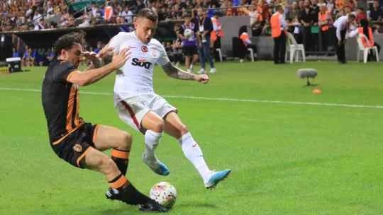 Kocaeli'deki maçta Galatasaray, Hull City'e mağlup oldu