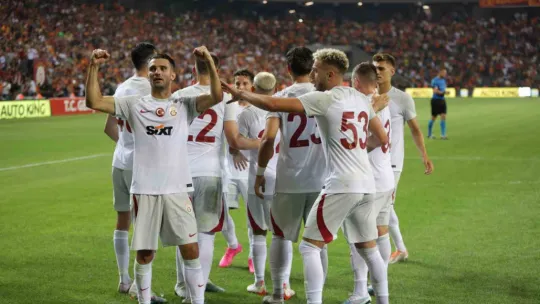 Kocaeli'deki maçta Galatasaray, Hull City'e mağlup oldu