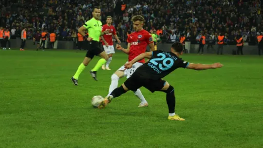 Trabzonspor Kocaeli'de taraftarını sevindiremedi!