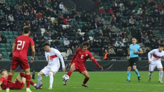 Türkiye U21 Milli Takımı Kocaeli'de Sırbistan'a mağlup oldu