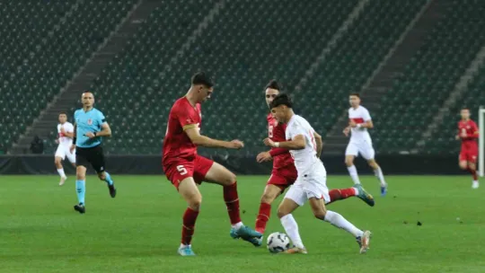 Türkiye U21 Milli Takımı Kocaeli'de Sırbistan'a mağlup oldu