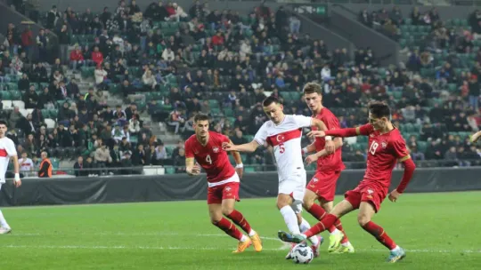 Türkiye U21 Milli Takımı Kocaeli'de Sırbistan'a mağlup oldu
