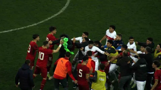 Türkiye U21 Milli Takımı Kocaeli'de Sırbistan'a mağlup oldu