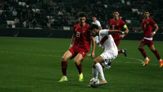 Türkiye U21 Milli Takımı Kocaeli'de Sırbistan'a mağlup oldu
