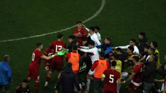 Türkiye U21 Milli Takımı Kocaeli'de Sırbistan'a mağlup oldu