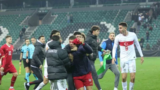Türkiye U21 Milli Takımı Kocaeli'de Sırbistan'a mağlup oldu