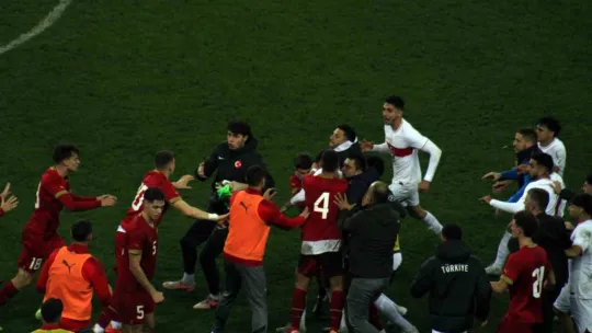 Türkiye U21 Milli Takımı Kocaeli'de Sırbistan'a mağlup oldu