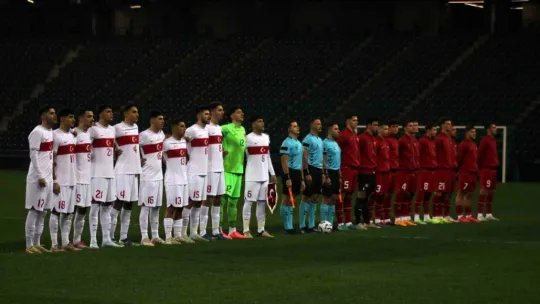 Türkiye U21 Milli Takımı Kocaeli'de Sırbistan'a mağlup oldu
